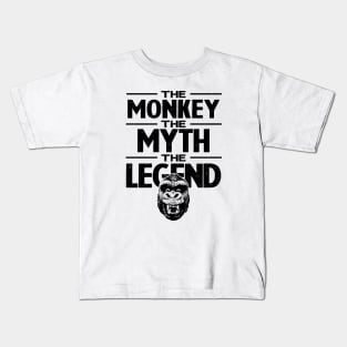 KING KONG - The Monkey, The Myth, The Legend Kids T-Shirt